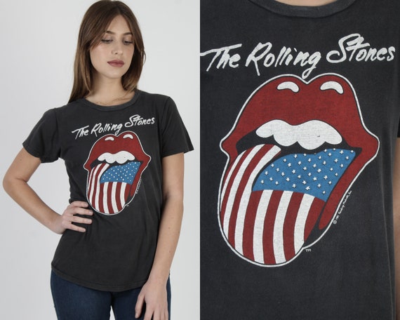 Rolling Stones T Shirt / 1981 Rolling Stones Band