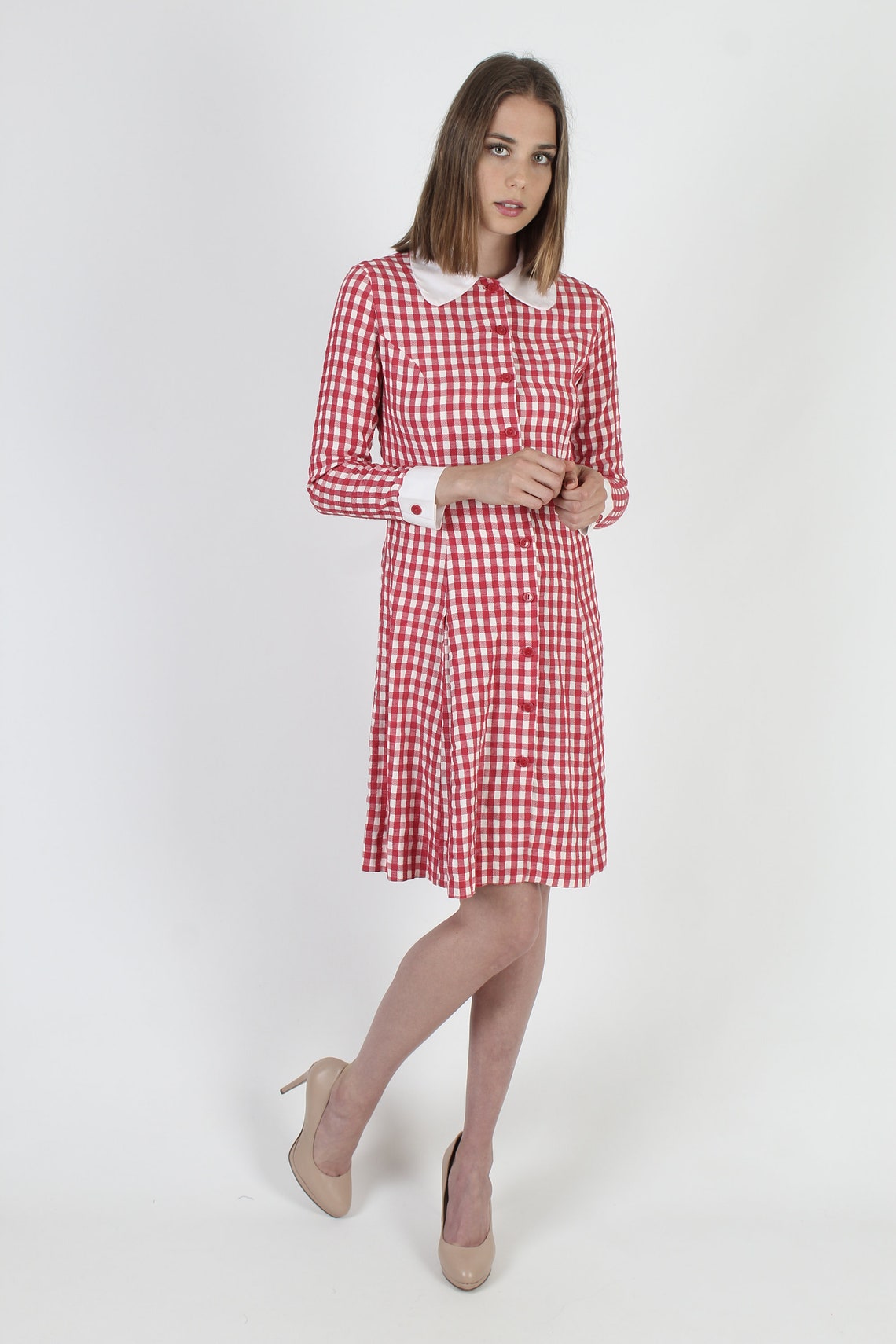 picnic mini dress
