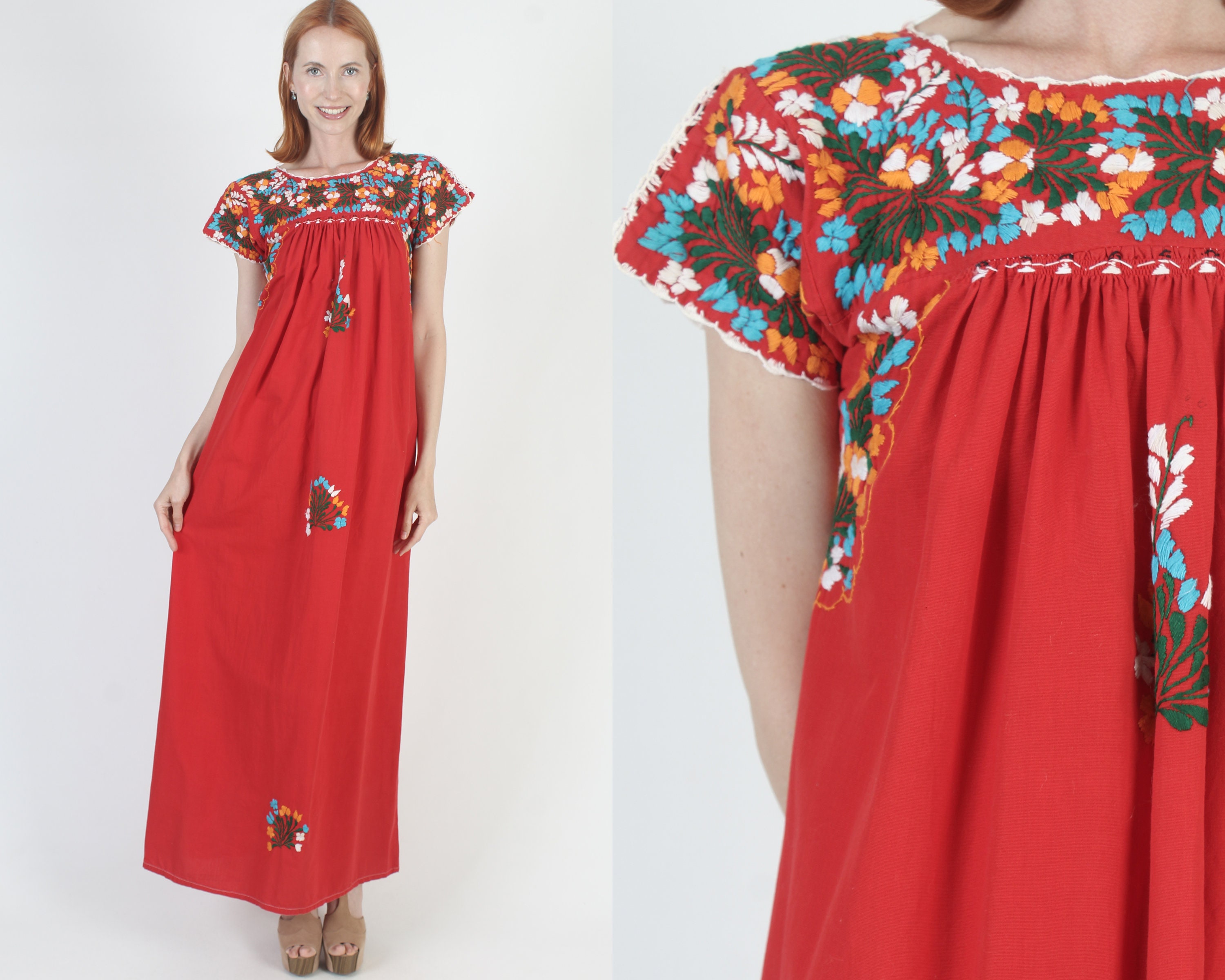 70s mexican dress - Etsy 日本