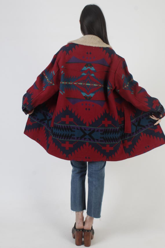 Vintage Pendleton Southwester Coat, Native Americ… - image 3