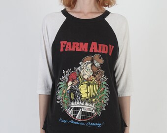 Neil Young Willie Norah 他 FARM AID 25シャツ Neil Young Willie Norah 他 FARM AID 25シャツ Vintage 1993