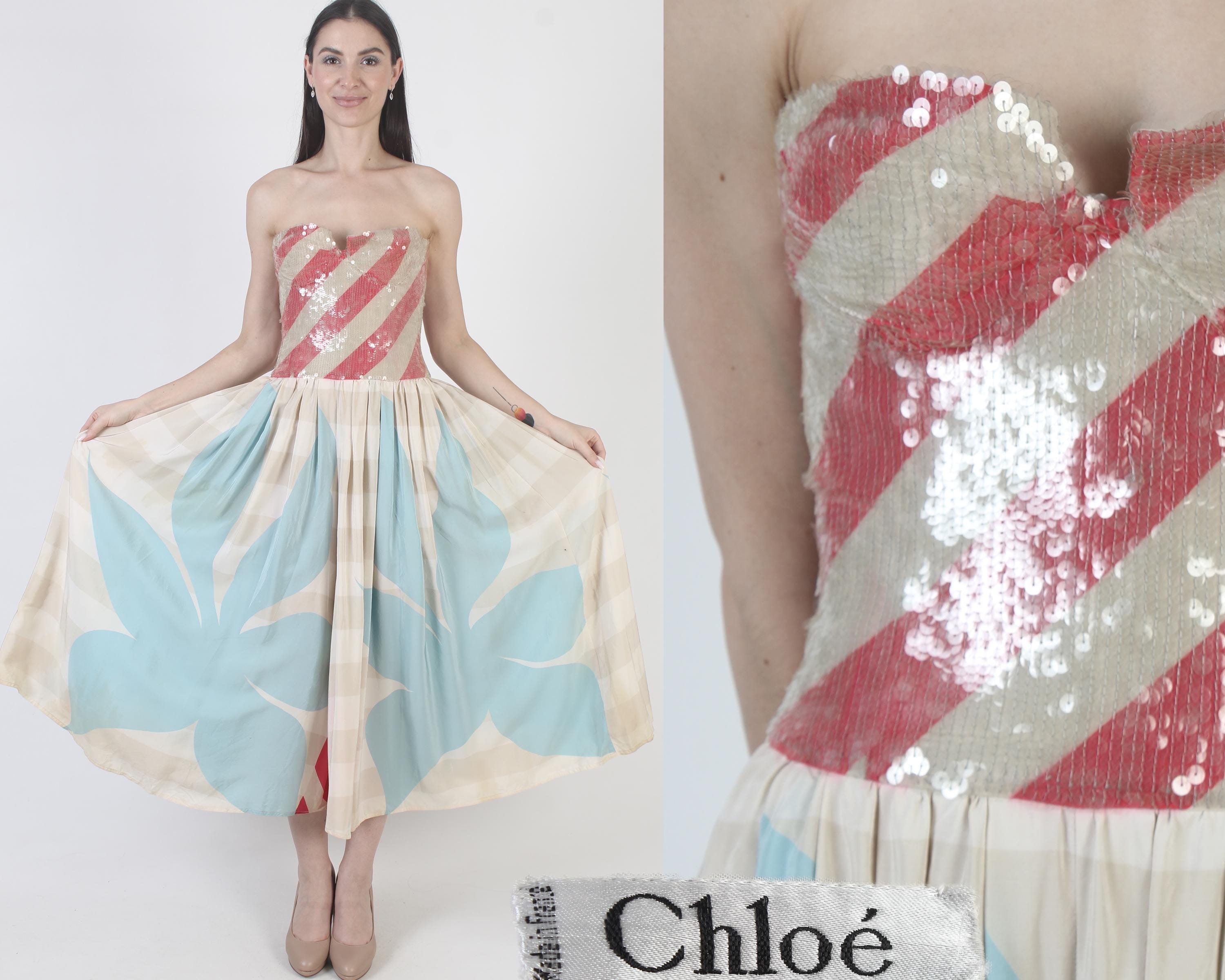 Vintage Chloe Dress - Etsy