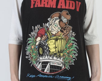 Neil Young Willie Norah 他 FARM AID 25シャツ Neil Young Willie Norah 他 FARM AID 25シャツ