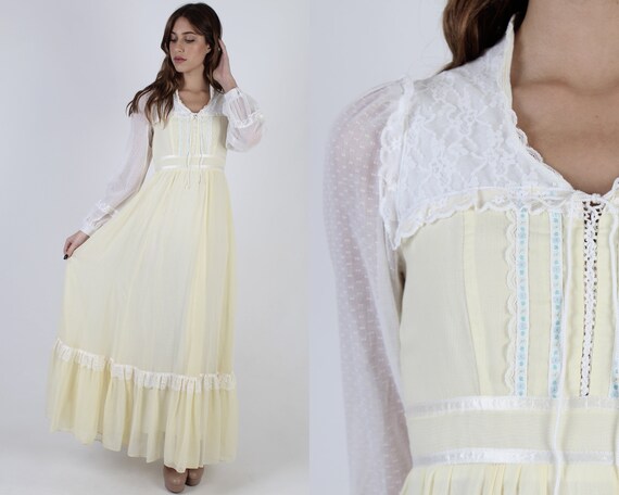 Gunne Sax Maxi Dress