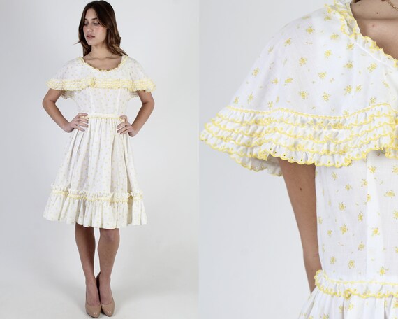 Full Circle Skirt Square Dancing Dress / Western C