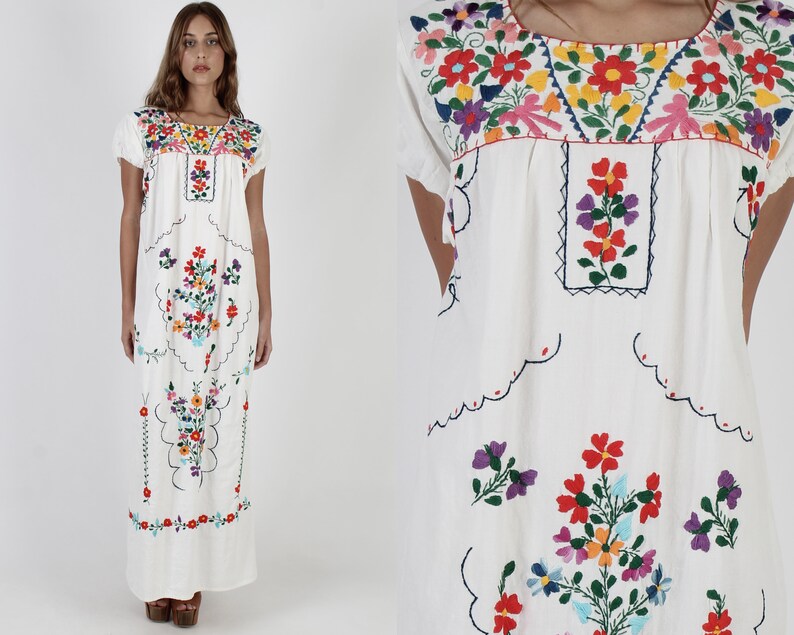 mexican long dress