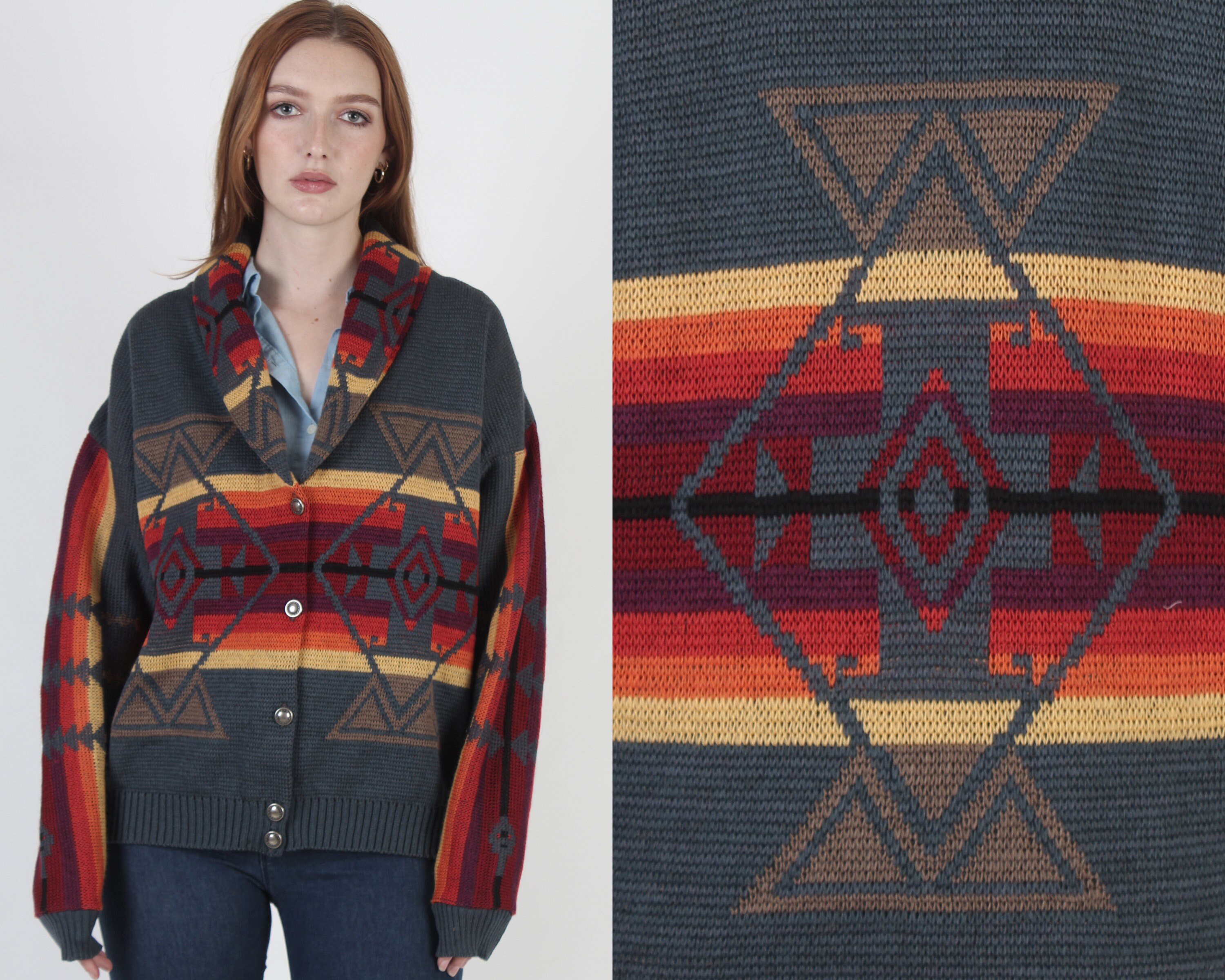 Knit Native Cardigan - Etsy