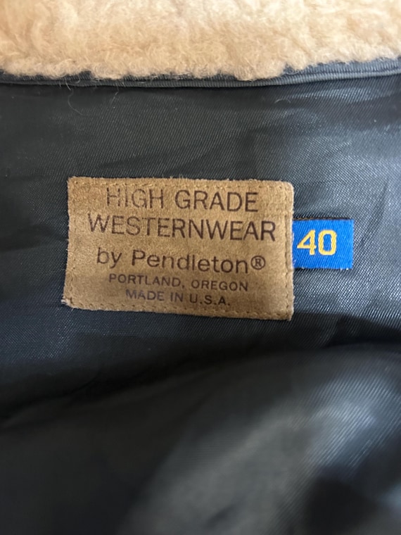 Vintage Pendleton Southwester Coat, Native Americ… - image 9