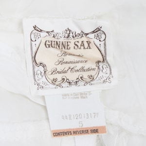 Romantic Renaissance Bridal Collection / Gunne Sax Victorian Maxi Dress / Vintage 70s Wedding Lace Long Gown image 6