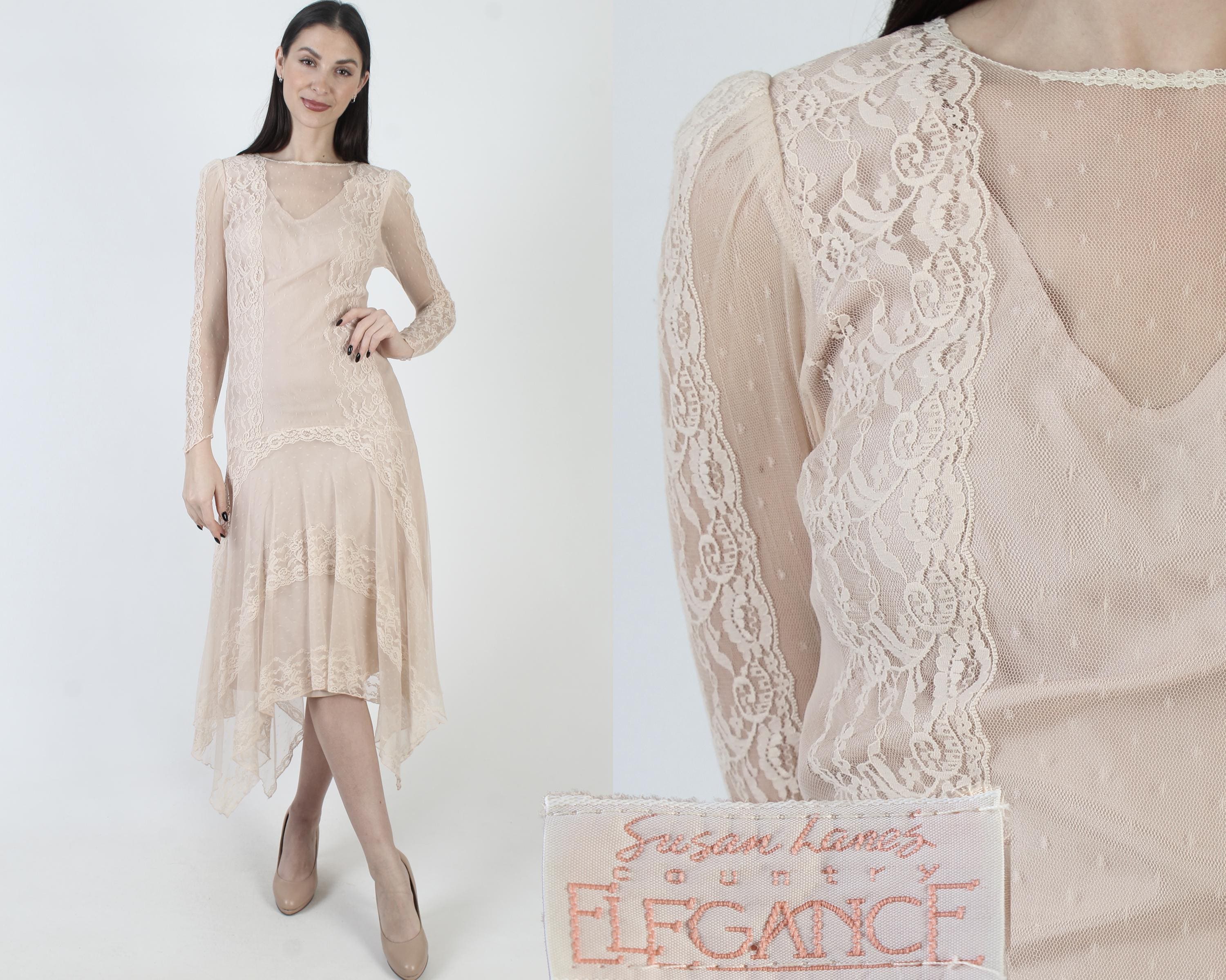 Susan Lanes Country Elegance Dress, Victorian Wedding Gown