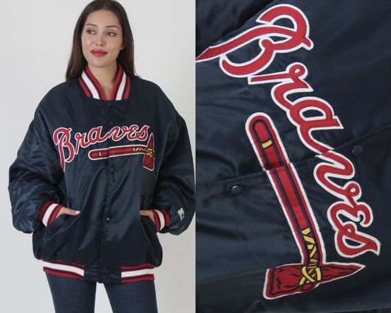 Women's Atlanta Braves Baseball Jacket 2015 Autumn New Fashion
