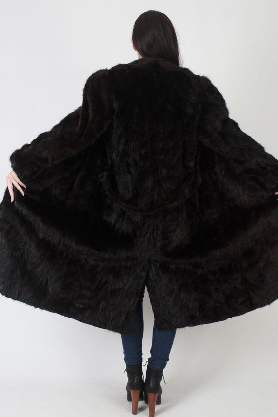 Full Length Mink Coat / 80s Feathered Patchwork Fur J… Gem