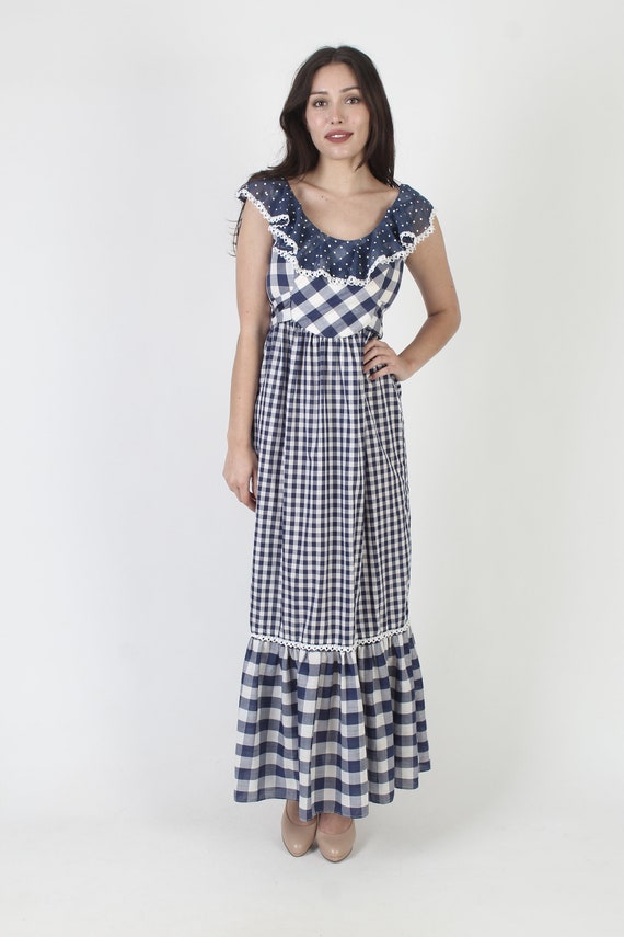 Young Innocent By Arpeja Dress / Bohemian Checker… - image 2