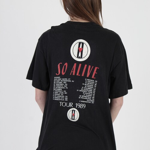 Vintage 1989 Love And Rockets So shops Alive Tour Band Rock Punk Spring Ford T Shirt XL