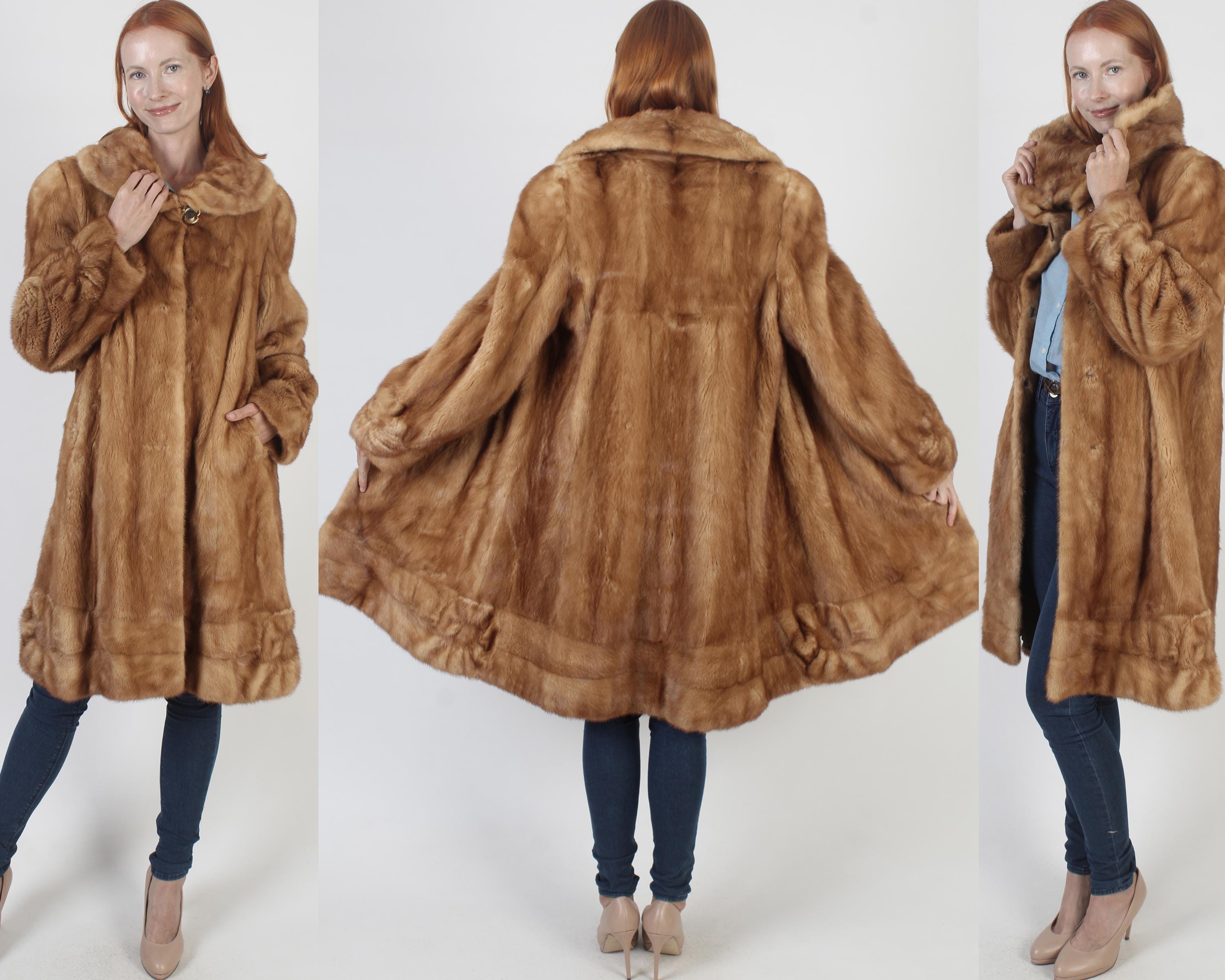 Saga Mink Coat - Etsy