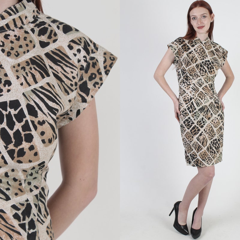 Animal Print Dress Etsy — free download