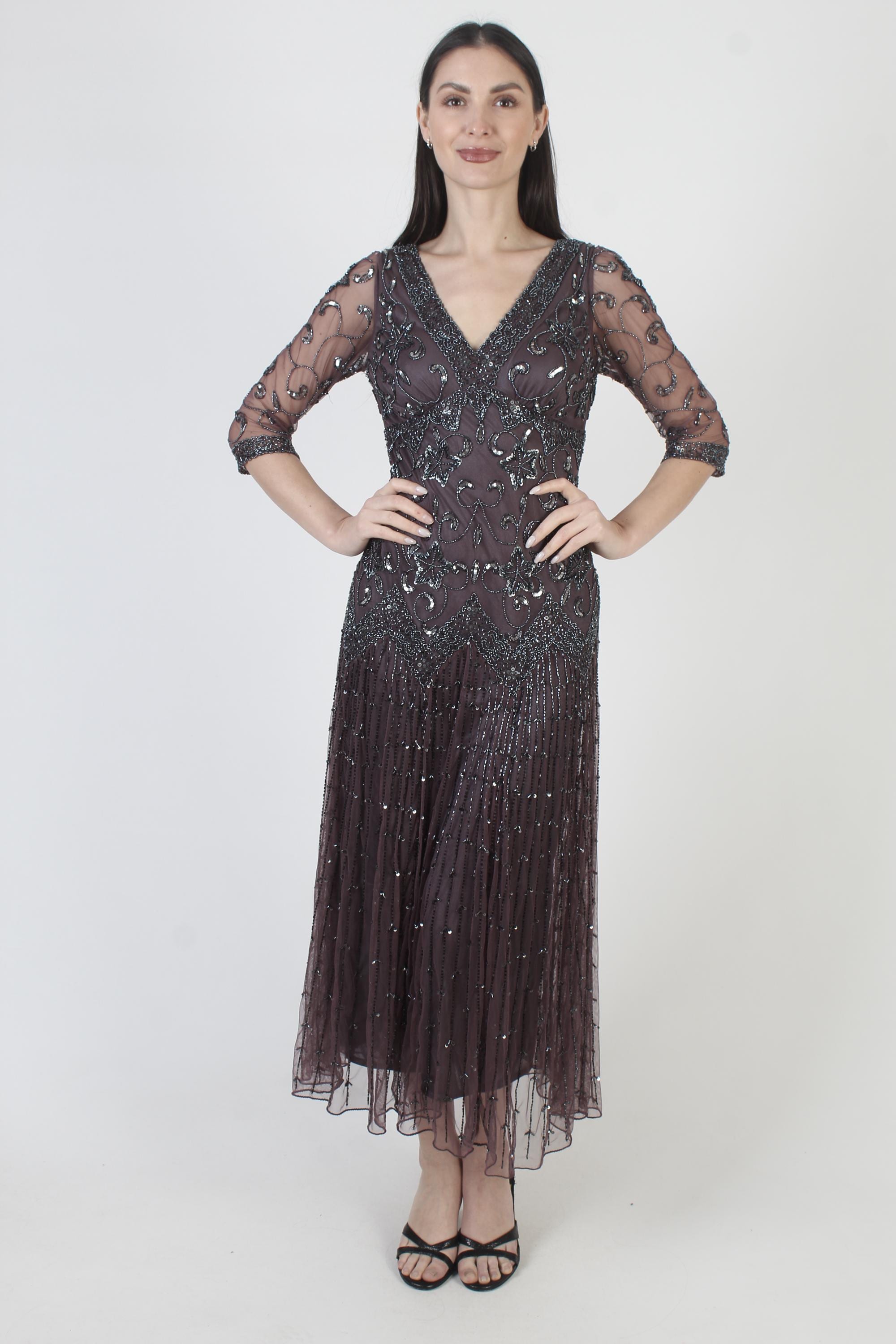 detachable beaded cap sleeves for wedding dress Beaded Cap Sleeve Satin Mermaid Wedding Gown main image 0