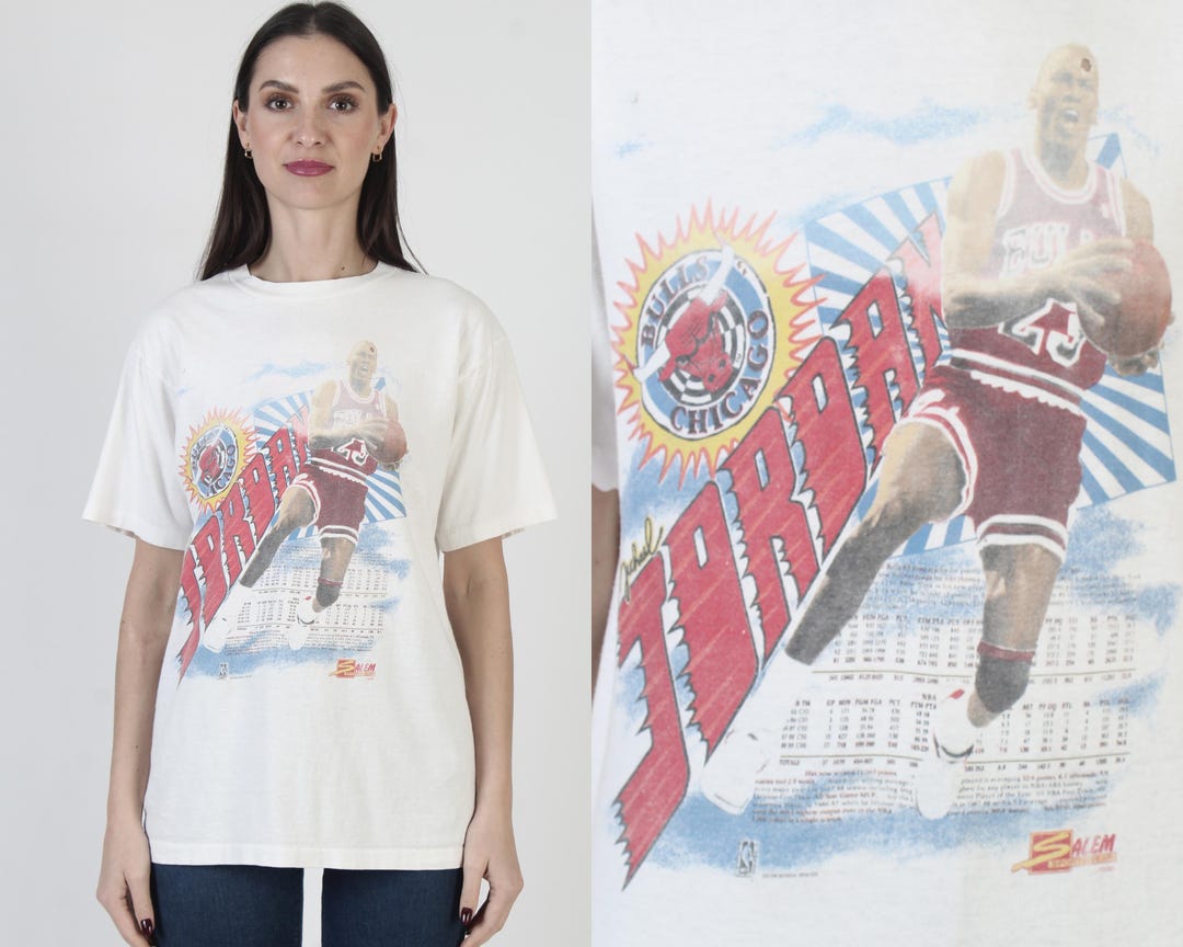 Vintage 1990 Michael Jordan T-shirt, Chicago Bulls Salem