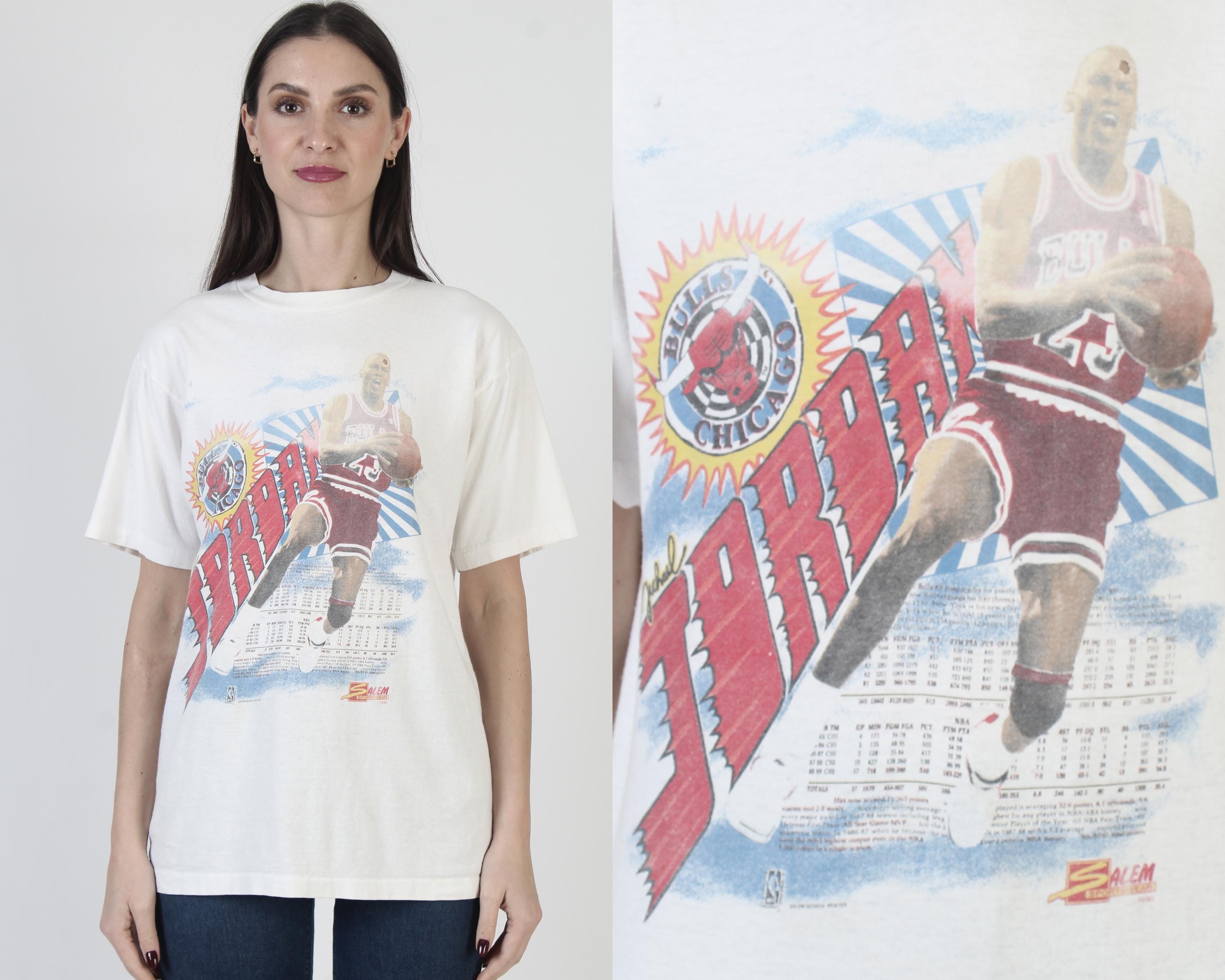Vintage 1990 Michael Jordan T-shirt, Chicago Bulls Salem