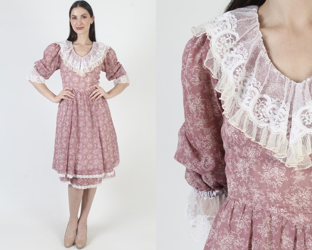 GUNNESAX JESSICA McCLINTOCK ビンテージキッズドレス 1989 Jessica Mcclintock for Gunne Sax Girls Dress - Simplicity