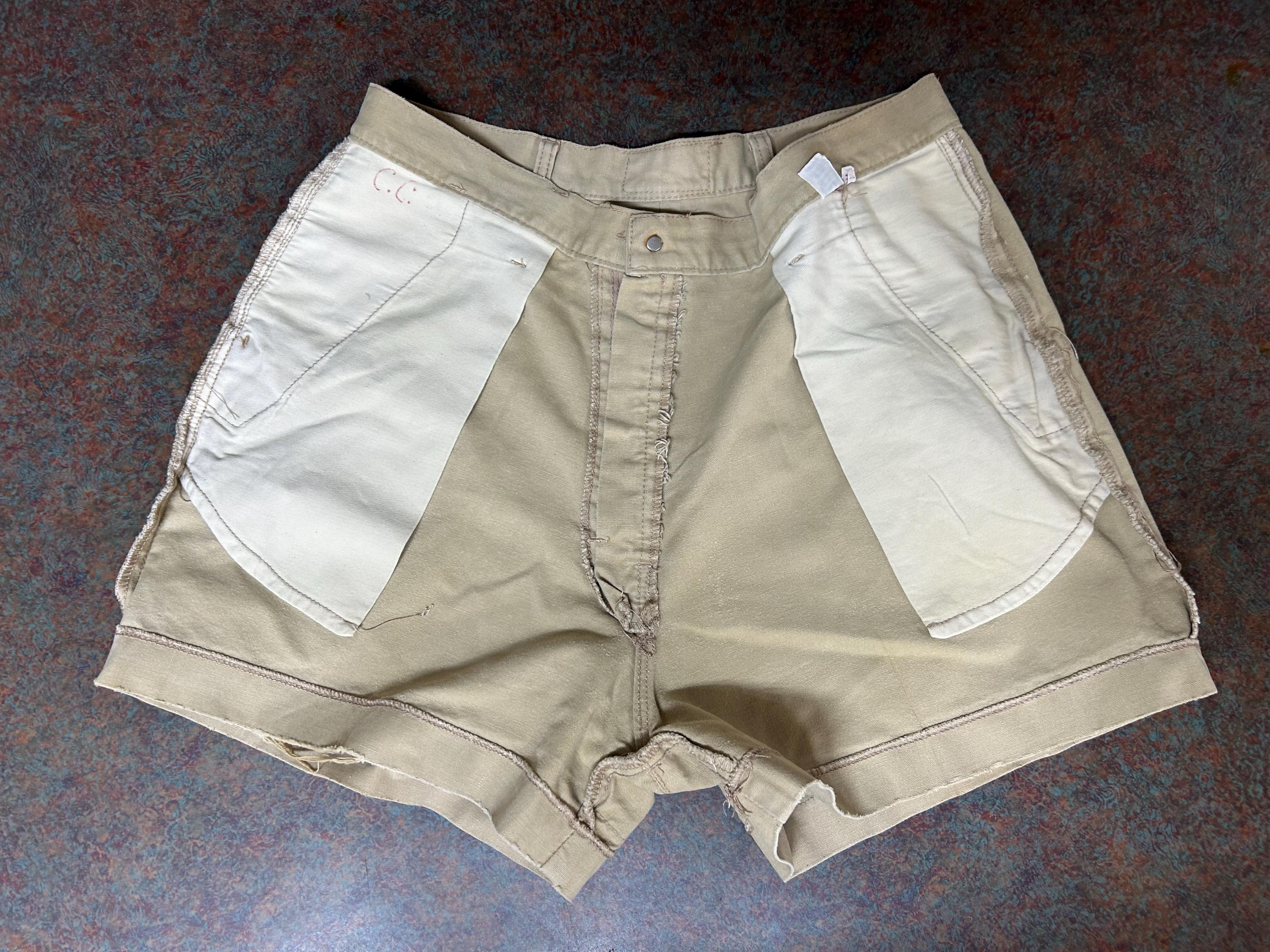 Vintage Patagonia Stand up Shorts, 70s Chouinard Hiking Pants, Tag