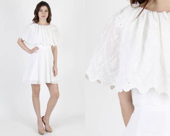 Tough Cookies Womens Back Eyelet Dress