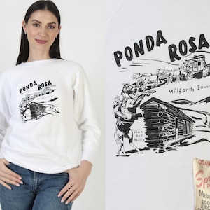 60’s S/S SWEAT SHIRT Vintage 60s 70s Champion Gusset Style Crewneck Sweatshirt Rideout