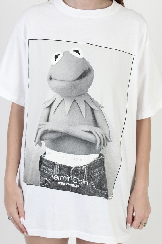 Vintage Changes 90s Kermit Klein Calvin the Frog Muppets Jim Vintage Changes 90s Kermit Klein Calvin the Frog Muppets Jim
