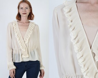 【未開封品】 airy sheer blouse airy sheer blouse – Acka online store