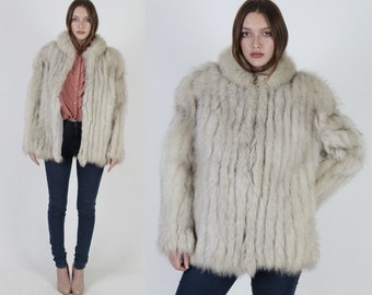 saga fox fur coat new