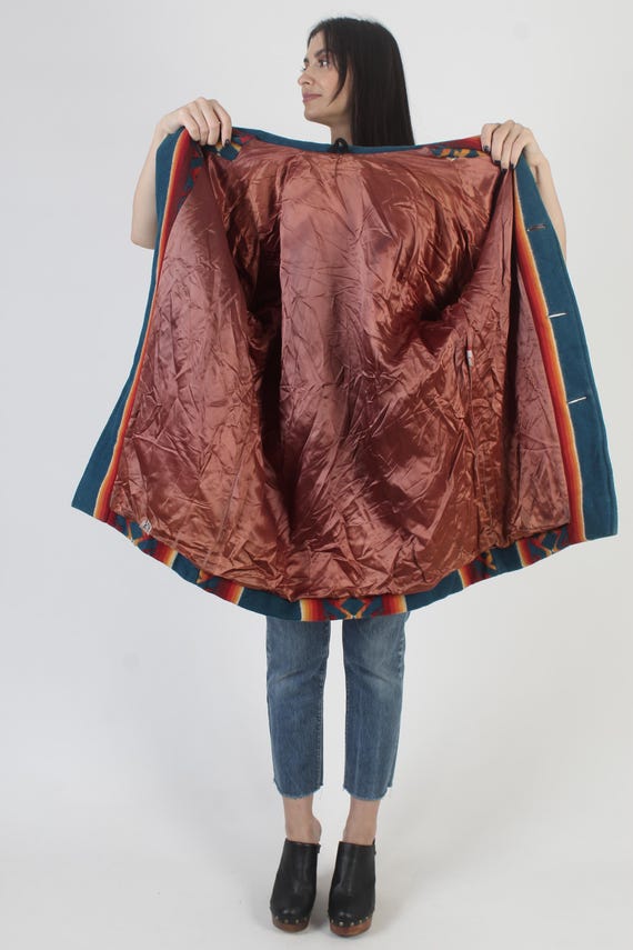 Vintage Pendleton Southwestern Coat, 50s Native A… - image 7