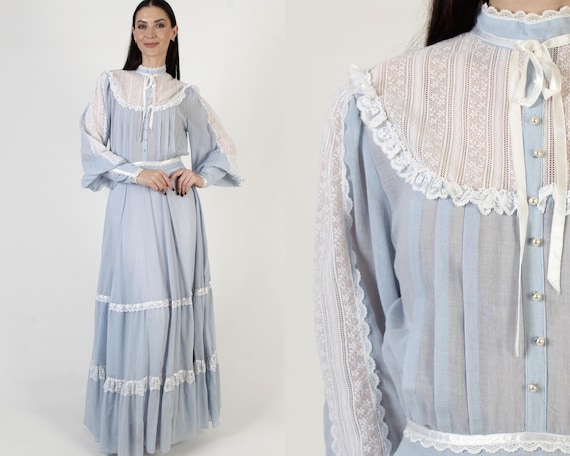 GUNNE SAX  Beluga  アンティークドレス ガニーサックス 60_70s vintage dress 