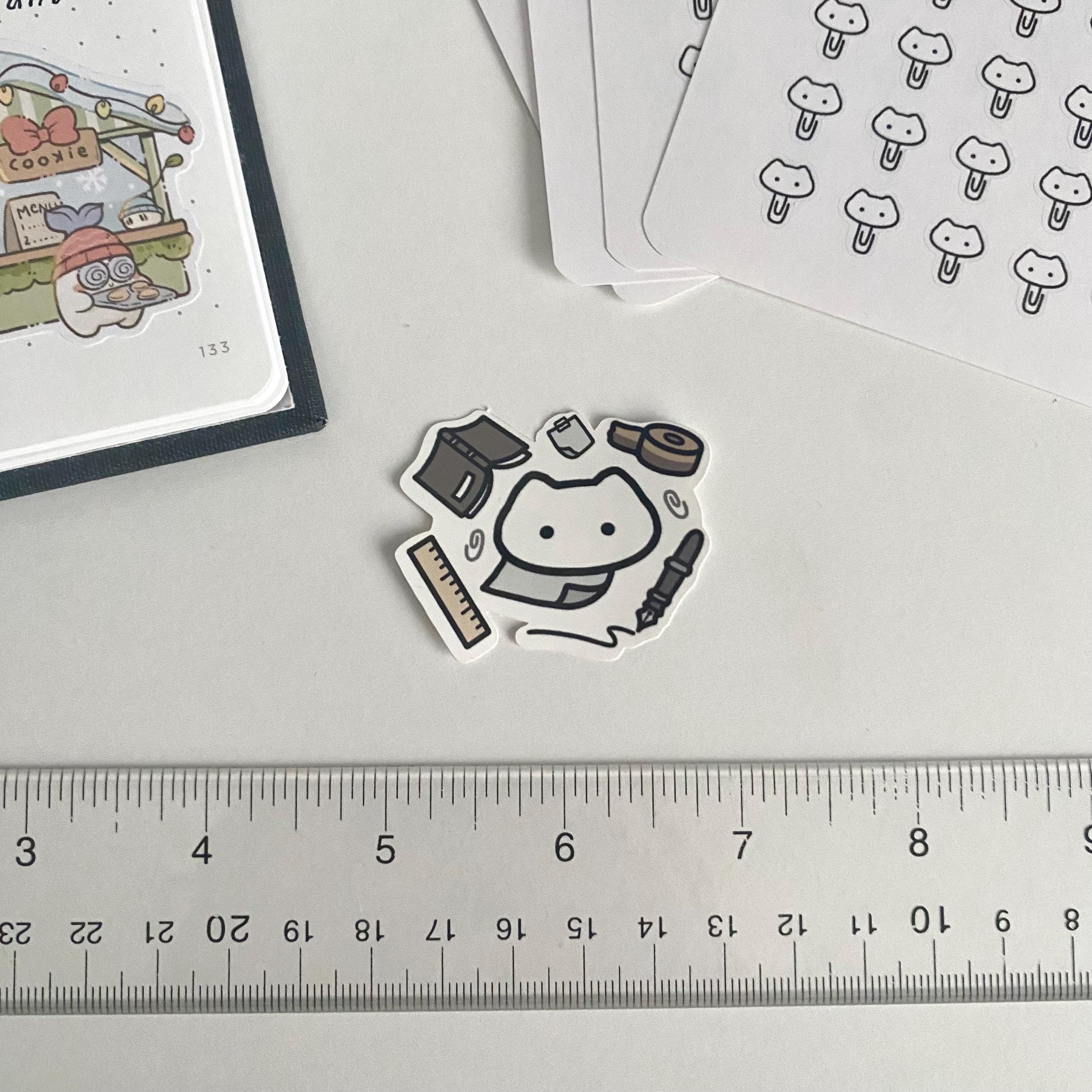 Neutral Planning Clutter - Vinyl Sticker - Etsy