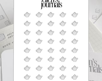Teapot Stickers