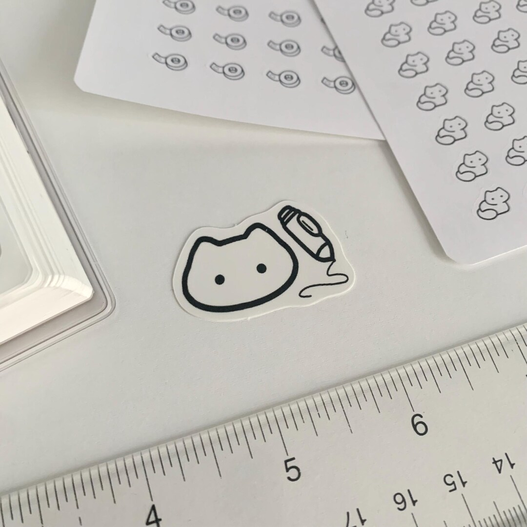 Writing - Vinyl Sticker - Etsy