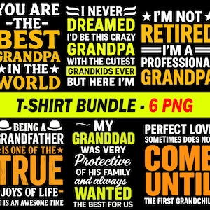Cool Grandpa PNG, Vintage Shirt Clipart, Gift for Papa