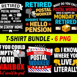 Cute Mail Carrier PNG, Postal Worker Sublimation Clipart, Digital Download, T-Shirt PNG Design