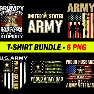 Proud Army PNG, Soldier Shirt Design, Digital Patriotic Art