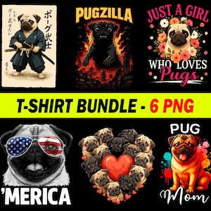 Dog Mom Pug PNG, Pet Lover Sublimation Design, T-Shirt Design File, Digital Download