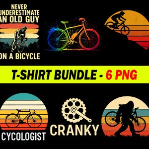 Funny Cycling PNG, Cyclist Shirt Sublimation Design, Digital Clipart, Bike Lover PNG, Instant Download