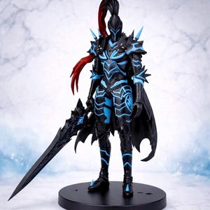 Solo Leveling Igris Figuur 21cm Rode Bloed Schaduw Ridder Standbeeld Anime Manhwa Verzamelbaar Gedetailleerd Actiefiguur Cadeau voor Fans