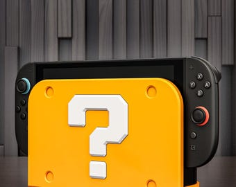 Nintendo Switch 2 Dock Cover | Game Holder | Dock Riser for Airflow