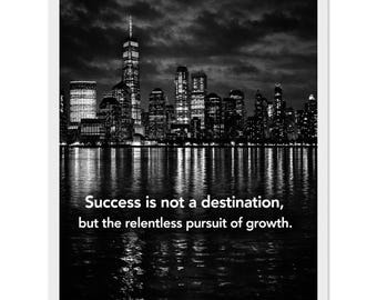 Entrepreneurial Premium Matte Paper Wooden Framed Poster 30x40 cm / 12x16″
