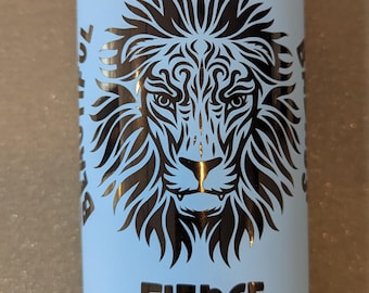 Lion Tumbler: 20oz Insulated Stainless Steel Travel Mug