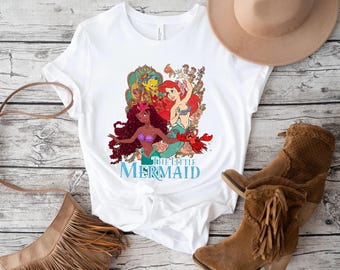 For Little Girls Mermaid Shirt,Little Mermaid Ariel Shirt,Ariel Shirt,Princess Shirts,Gifts for Her, Disney Princess Shirts,Disney Shirts