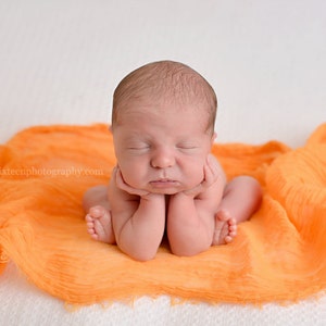 Orange Käsetuch Baby Wrap Käsetuch Neugeborenen Fotografie
