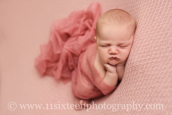 newborn baby wrap photography