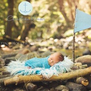 Türkis Käsetuch Baby Wrap Käsetuch Neugeborenen Fotografie Requisite