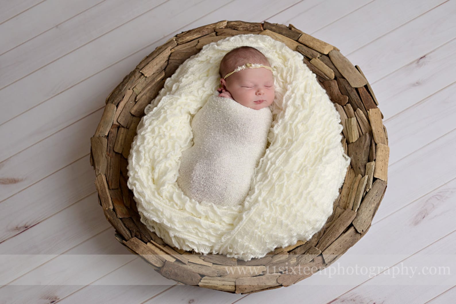 White Stretch Knit Baby Wrap Newborn Photography Prop Etsy