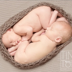Twins Chunky Baby Bowl ovo recém-nascido marrom cevada